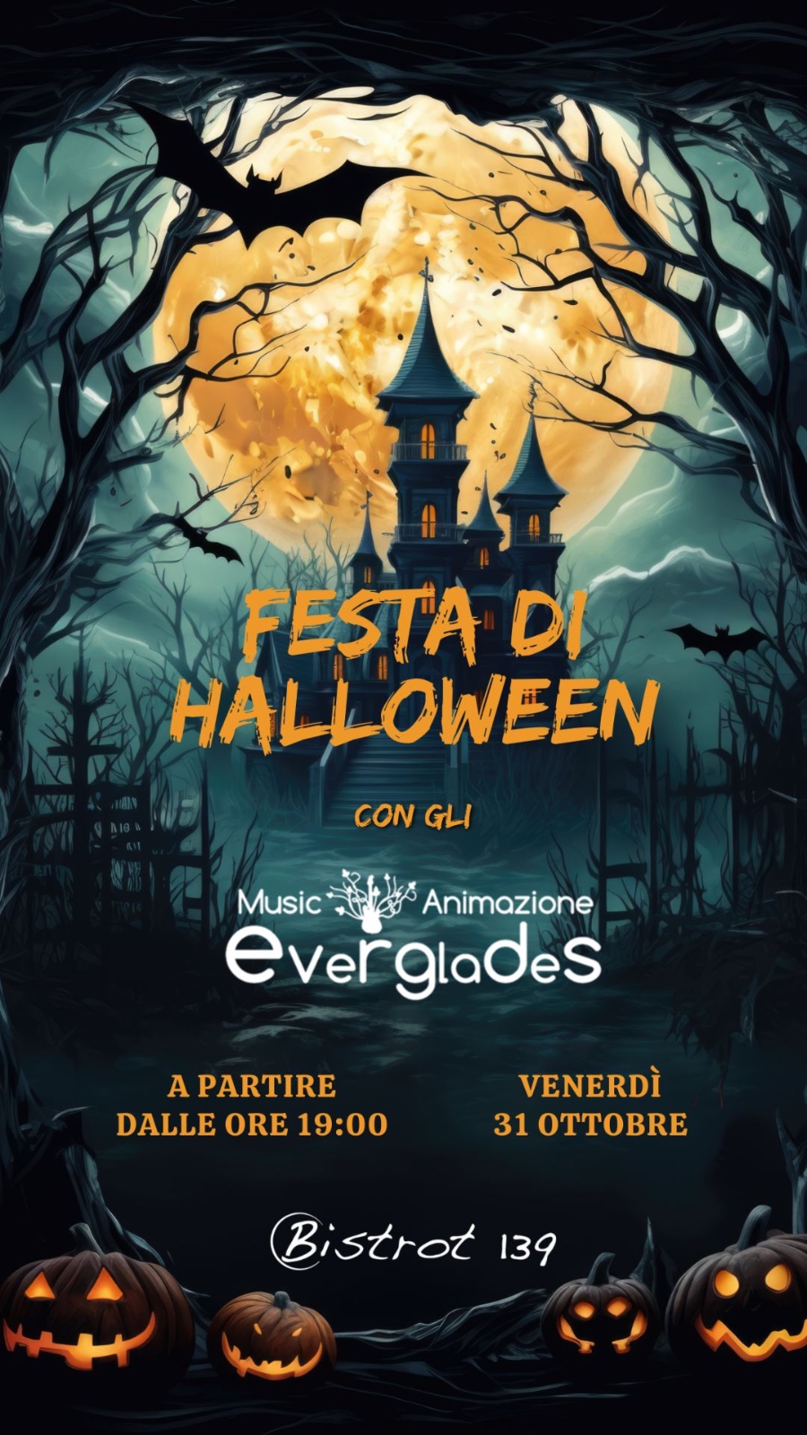 Bistrot139 Festa di Halloween